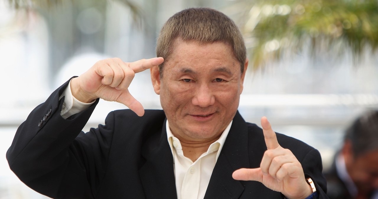 Takeshi Kitano na festiwalu w Cannes /Dave Hogan /Getty Images