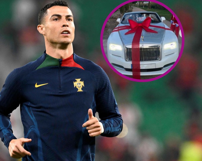 Taki prezent dostał pod choinkię Cristiano Ronaldo. Cena zwala z nóg! /PATRICIA DE MELO MOREIRA /East News