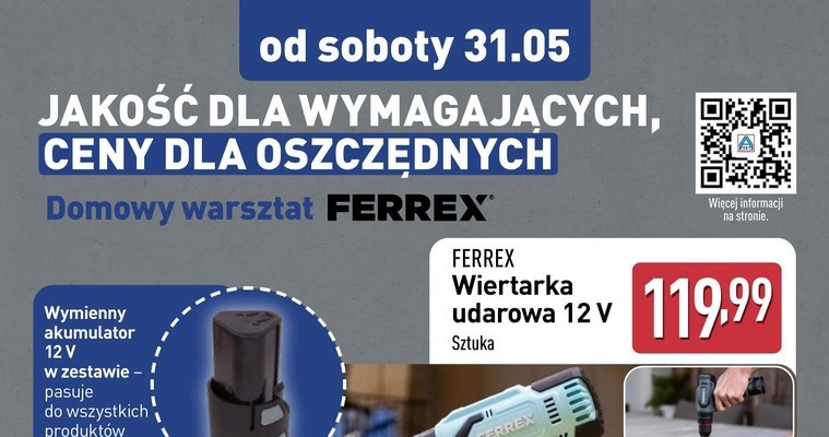 Taki rabat na elektronarzędzia nie zdarza się często! Aldi rusza z promocją /Aldi /INTERIA.PL