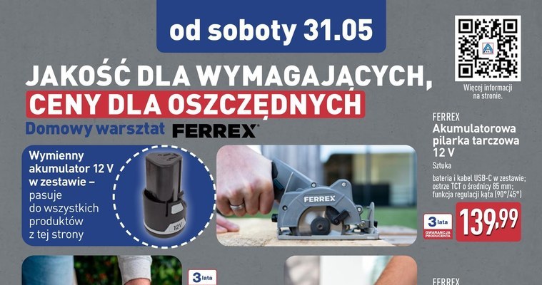 Taki rabat na elektronarzędzia nie zdarza się często! Aldi rusza z promocją /Aldi /INTERIA.PL