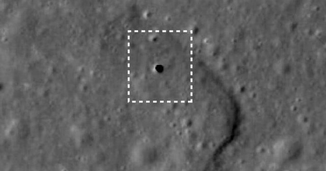 Taki tunel odkryto na Księżycu /materiały prasowe