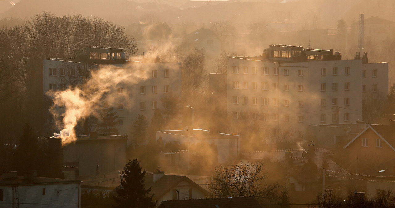 Taki widok jesienią i zimą już nas nie dziwi. Musimy jednak pamiętać, że smog ma znaczący wpływ na nasze zdrowie /Tomasz Kawka/East News /East News