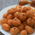 Takie pączki jadłam na wakacjach w Grecji. Są puszyste jak chmurka 