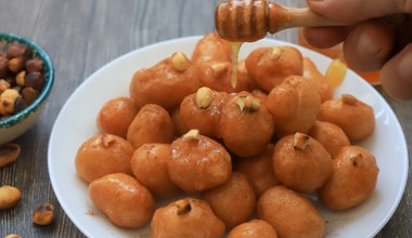 Takie pączki jadłam na wakacjach w Grecji. Są puszyste jak chmurka 