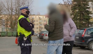 Takie samo rondo i różne decyzje policjantów. Kto miał rację?