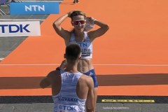 Takiego finiszu się nie spodziewała. Oświadczyny na mecie