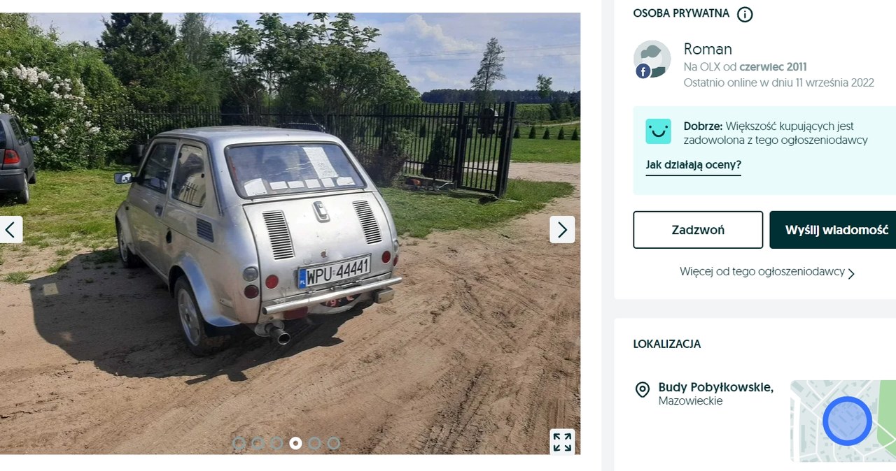 Takiego Malucha jeszcze nie widzieliście / OLX.pl /