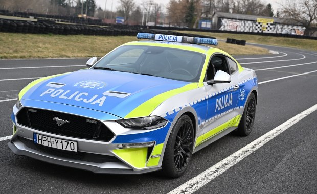 Takiego radiowozu jeszcze nie było. Skonfiskowany Mustang zasilił flotę policji