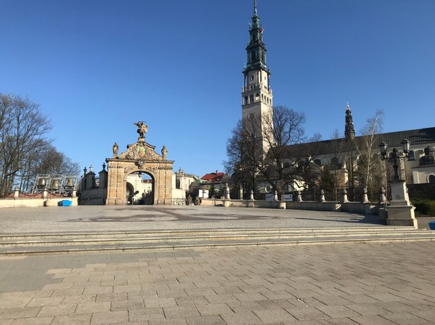 Takiej Wielkiej Soboty na Jasnej Górze jeszcze nie było /Marcin Buczek /RMF FM