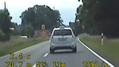 Taksówkarz został piratem drogowym. Tłumaczył, że powodem były ryby