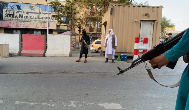 Talibowie w stolicy Afganistanu, Kabulu /STRINGER /PAP/EPA