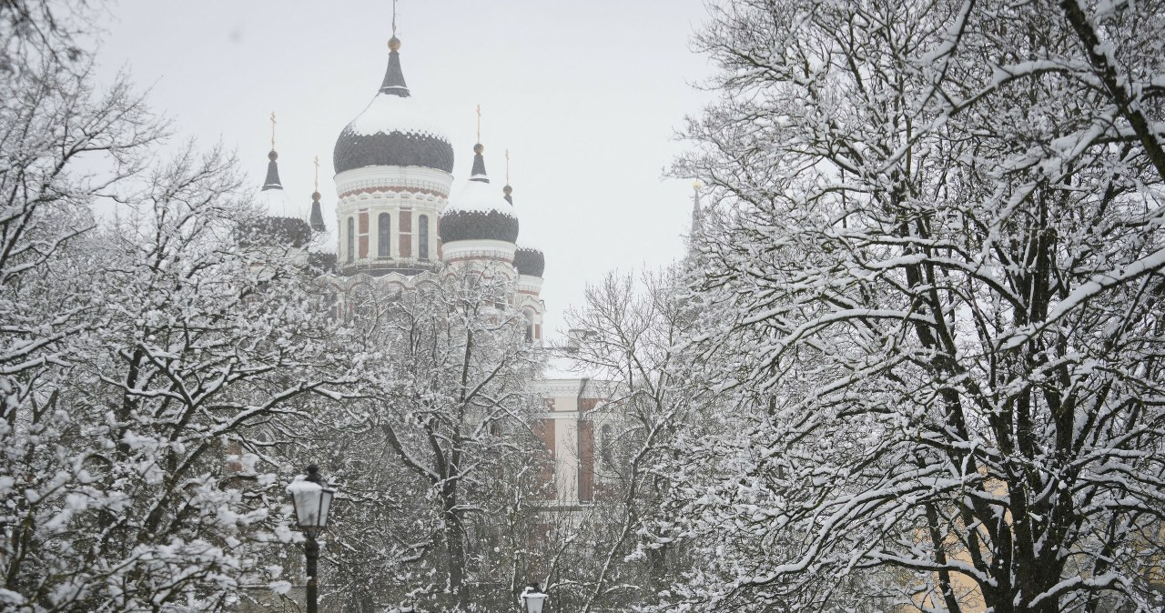 Tallinn to jedno z najpiękniejszych miast, które warto odwiedzić zimą. /SERGEI GRITS /East News
