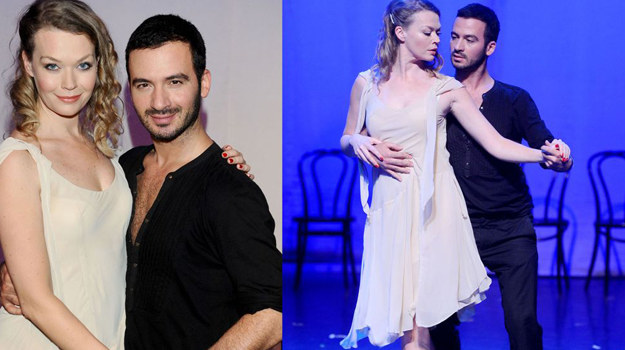 Arciuch zatańczy w teatrze razem z Terrazzino Tamara Arciuch i Stefano Terrazzino /fot /Agencja W. Impact