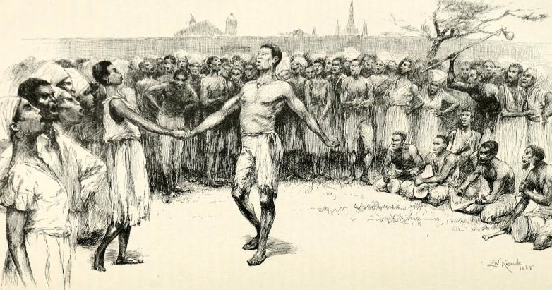 Tańce na Placu Kongo w XVIII w. /WikimediaCommons /domena publiczna