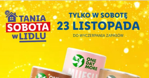 Tania Sobota w Lidlu! Sprawdź, jakie produkty kupisz za grosze! /Lidl /INTERIA.PL