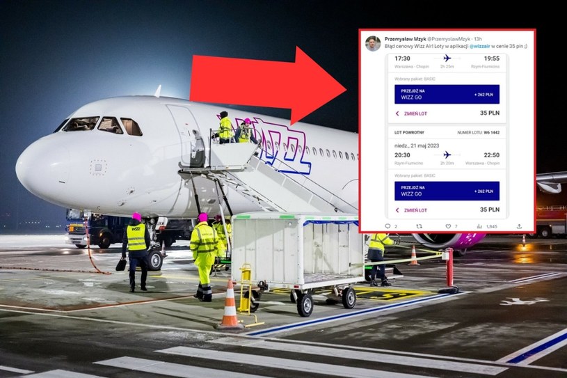 Tanie bilety Wizzair - błąd cenowy czy promocja? /Tomasz Czachorowski/Polska Press/East News /East News