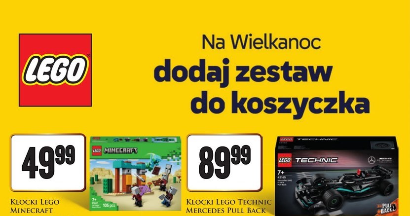 Tanie klocki LEGO w sklepie Dino! Najpopularniejsze zestawy w supercenach – zobacz, co warto kupić! /Dino /INTERIA.PL