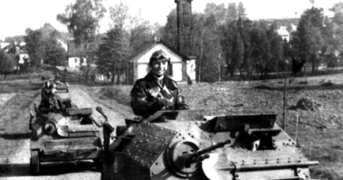 Tankietki TK-3 i TKS (na zdjęciu) stanowiły podstawę uzbrojenia polskich kompanii pancernych w 1939 roku /Narodowe Archiwum Cyfrowe /materiały prasowe