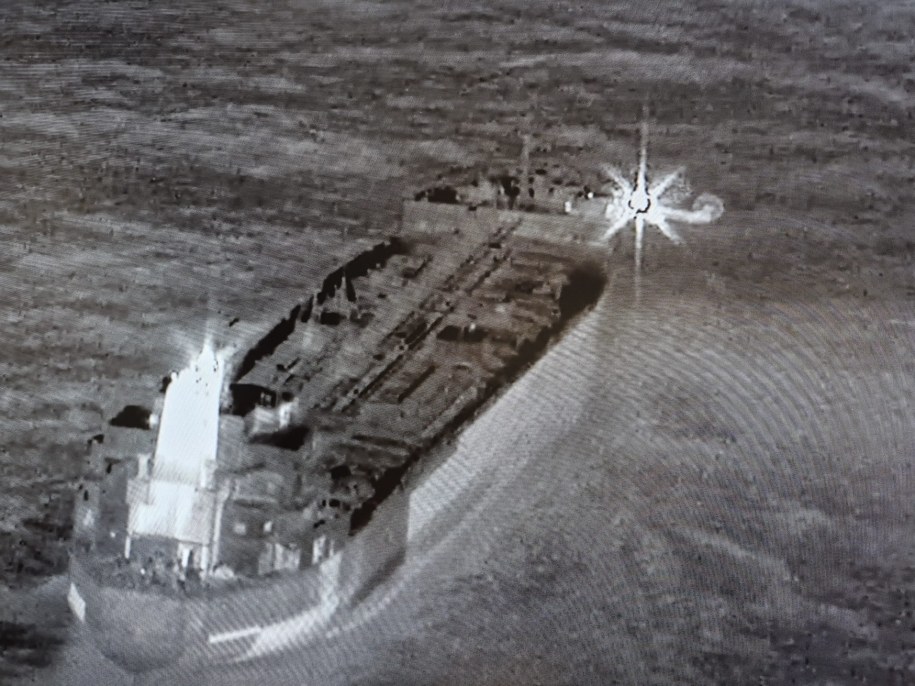 Tankowiec należący do rosyjskiej floty cieni zatrzymany przez Belgię /@FranckenTheo (X) /