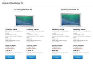 Tańsze i szybsze MacBooki Air