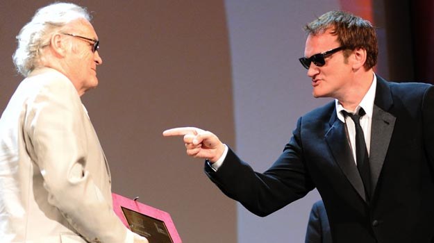 Tarantino docenił Vincenta Gallo, Skolimowski docenia Tarantino /AFP