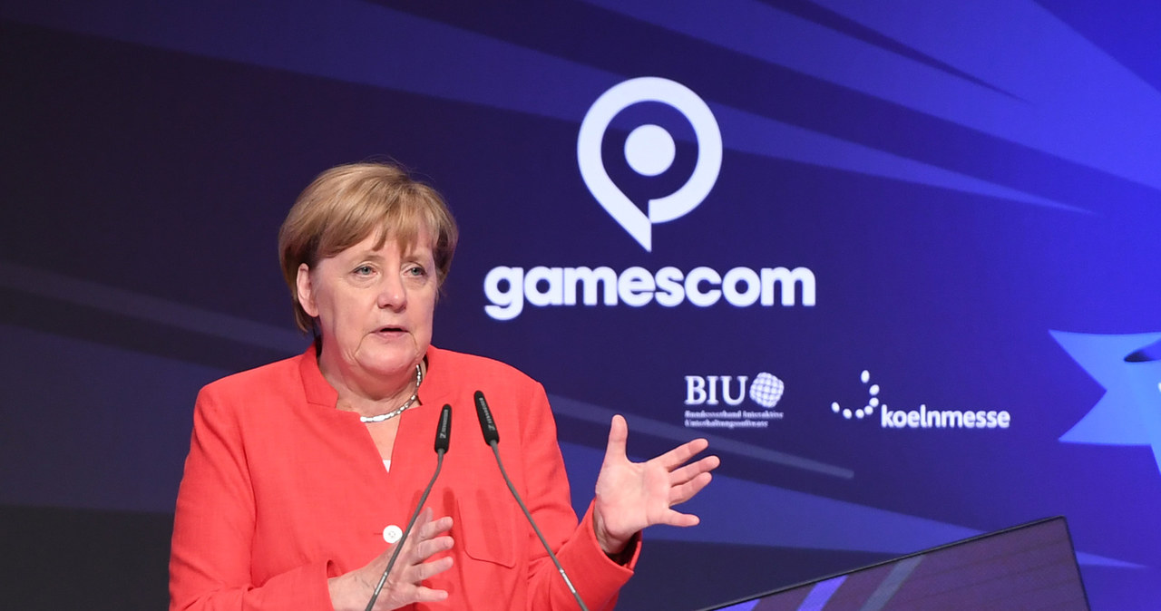 Targi gamescom cieszą się dużym prestiżem. W 2017 roku ceremonię otwarcie prowadziła niemiecka kanclerz Angela Merkel /AFP