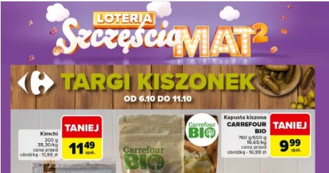 Targi kiszonek w Carrefour /Carrefour Polska /INTERIA.PL