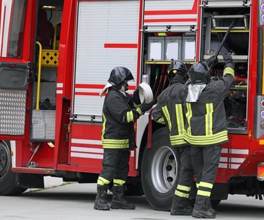 Tarnów: Pożar w zakładzie produkcyjnym Bruk-Bet 