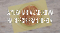 Tarta jabłkowa, którą zrobisz w kilka chwil