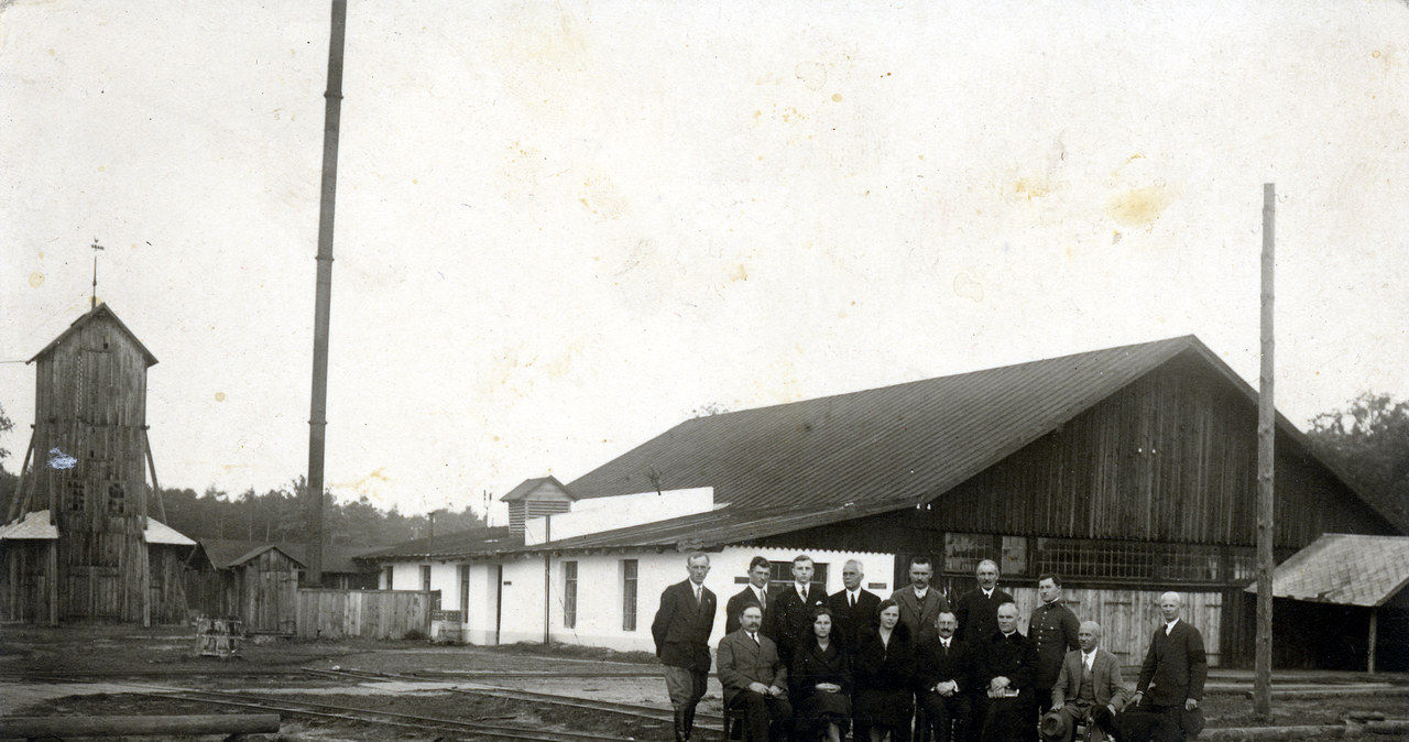 Tartak w Garbatce przed II wojną światową /fot. ze zbiorów Stowarzyszenia Przyjaciół Garbatki /