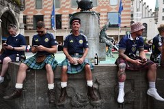 „Tartan Army”, czyli kibice ze Szkocji w Monachium