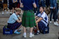 „Tartan Army”, czyli kibice ze Szkocji w Monachium