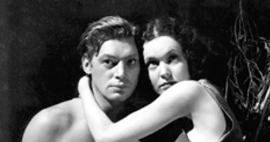 Tarzan (Johnny Weissmüller) i Jane (Maureen O’Sullivan) w filmie w reż. James C. McKay, Cedric Gibbons, 1934 r. /Encyklopedia Internautica