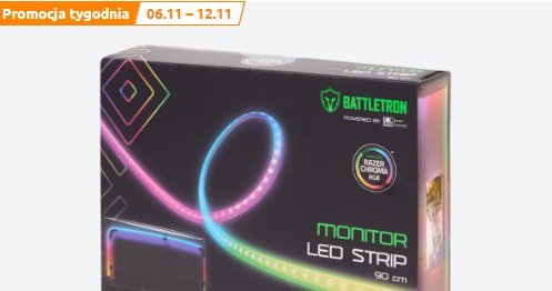 Taśma LED do monitora Battletron /Action /INTERIA.PL