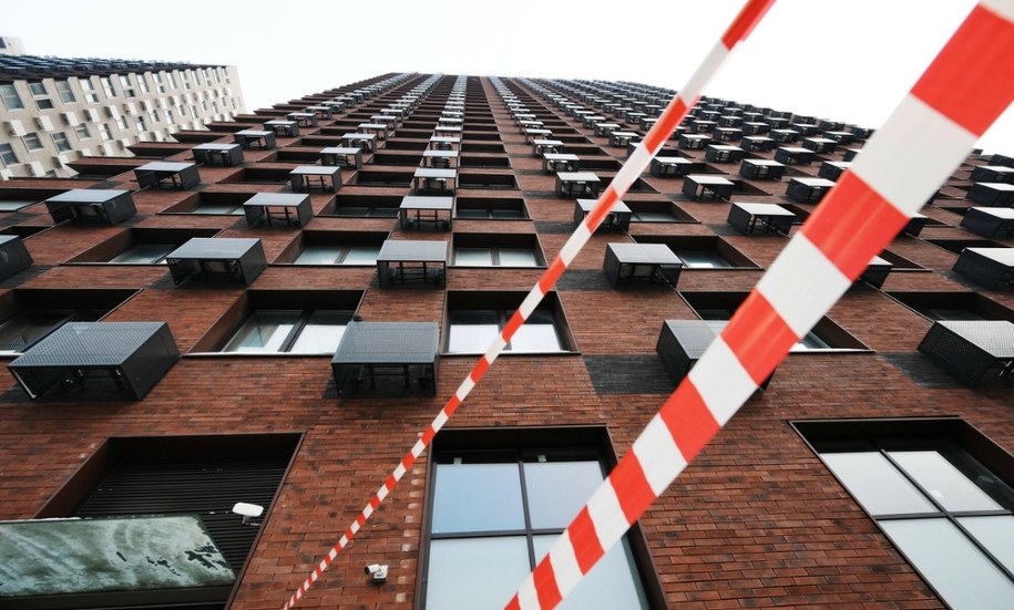 Taśmy na miejscu ataku w Moskwie /IMAGO/Grigory Sysoev/Imago Stock and People /East News