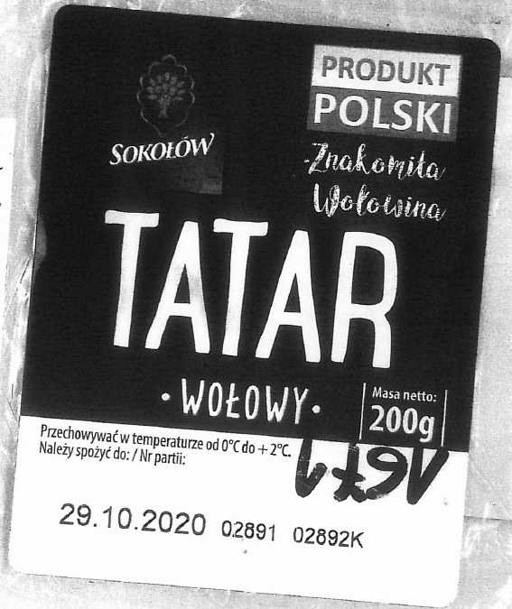 Tatar wołowy firmy Sokołów / zdj.: gov.pl /RMF24
