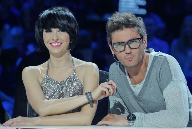 Tatiana Okupnik i Kuba Wojewódzki "jurorują" w "X Factor" - fot. Paweł Wrzecion /MWMedia