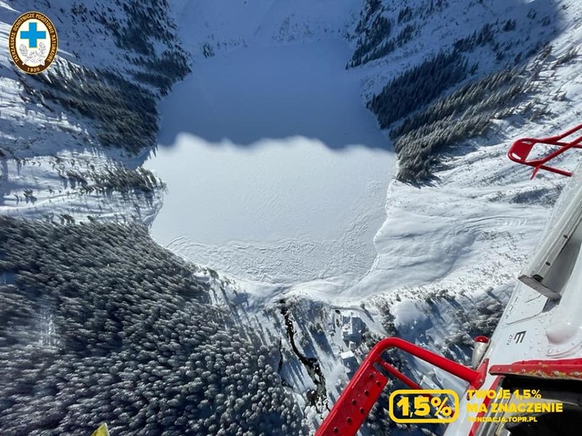 Tatry znowu otwarte dla turystów. Ale do Morskiego Oka i Pięciu Stawów nie dotrzemy /TOPR/T. Gąsienica Mikołajczyk /