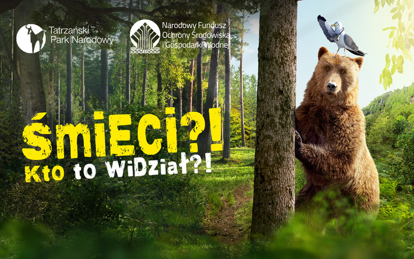 Tatrzański Park Narodowy rusza z ogólnopolską akcją, której celem jest budowanie ekologicznej świadomości oraz inspirowanie Polaków do zadbania o środowisko naturalne /INTERIA.PL/materiały prasowe