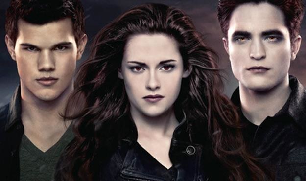 Taylor Lautner, Kristen Stewart i Robert Pattinson - bohaterowie Sagi "Zmierzch" /materiały prasowe
