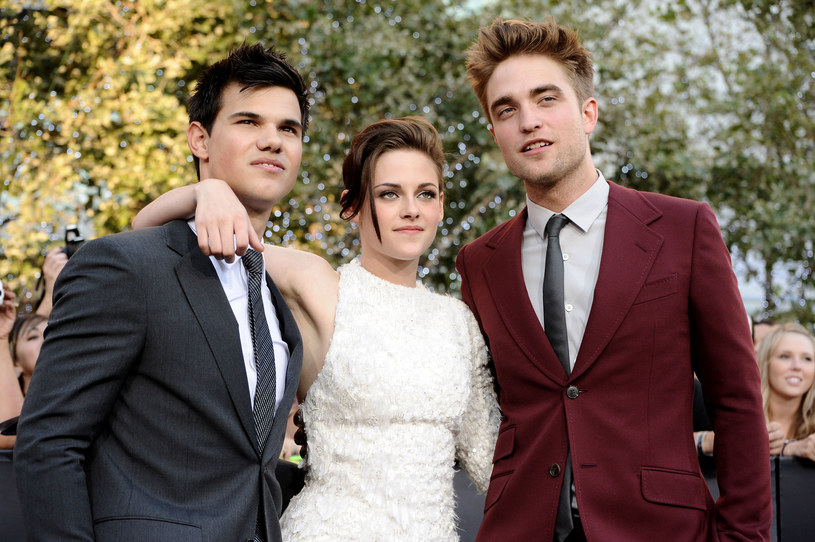 Taylor Lautner, Kristen stewart, Robert Pattinson /Jeff Kravitz /Getty Images