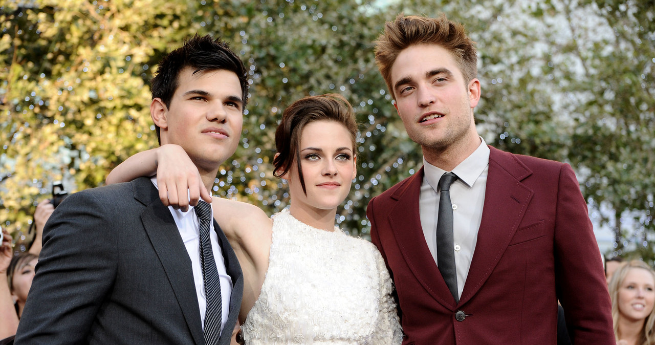 Taylor Lautner, Kristen stewart, Robert Pattinson /Jeff Kravitz /Getty Images