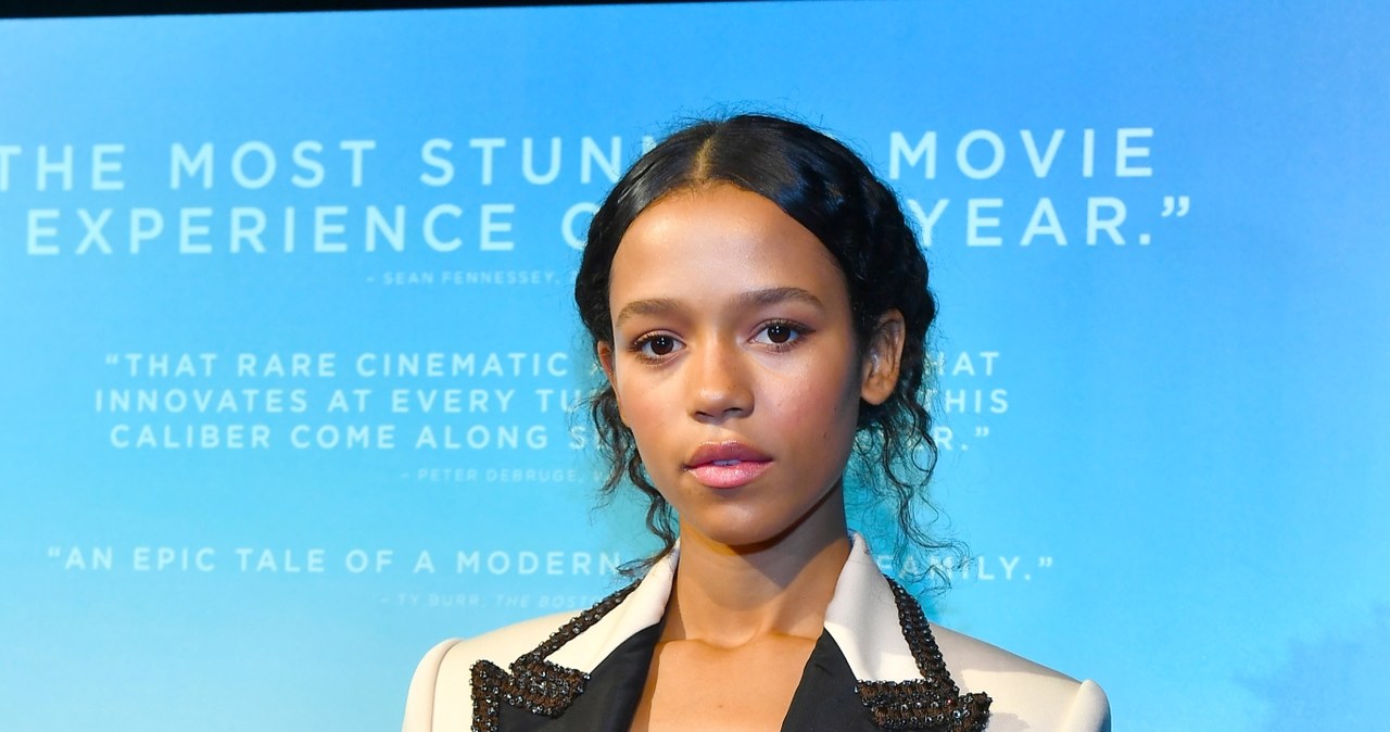 Taylor Russell na premierze filmu "Fale" /Paras Griffin /Getty Images