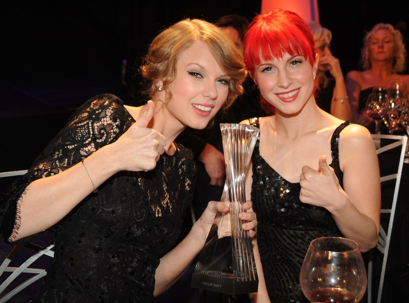 Taylor Swift i Hayley Williams w 2010 roku /Rick Diamond /Getty Images