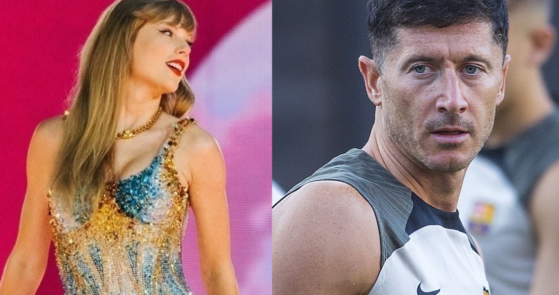 Taylor Swift i Robert Lewandowski. /BACKGRID / Backgrid USA / Forum, Ariana Ruiz / Zuma Press / Forum /Agencja FORUM