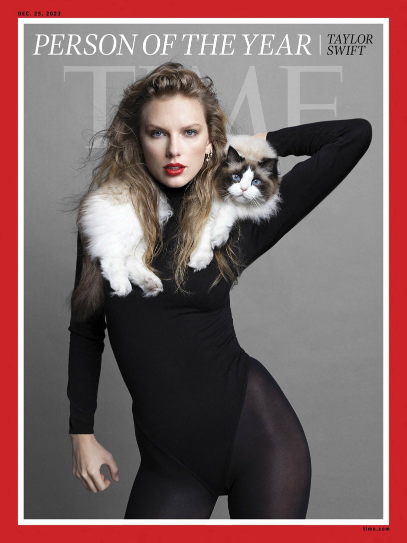 Taylor Swift na okładce magazynu "Time" /HANDOUT/AFP/East News /East News