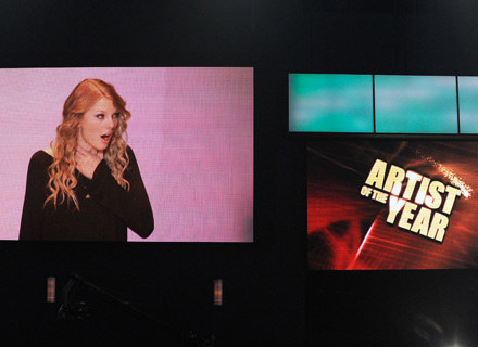 Taylor Swift zaskoczona wynikami - fot. Kevork Djansezian /Getty Images/Flash Press Media