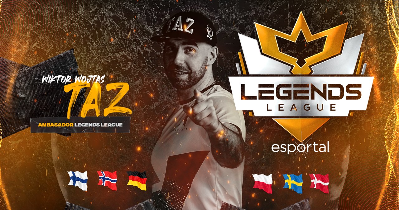 TaZ ambasadorem Esportal Legends League /materiały prasowe