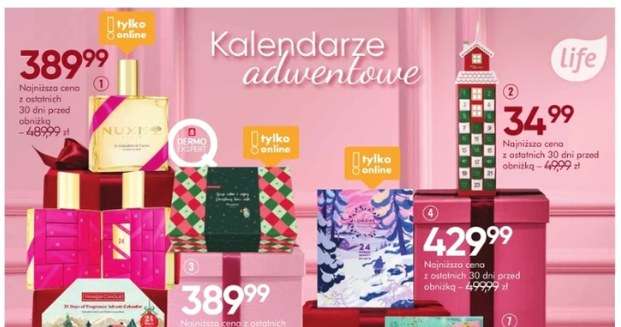 Te kalendarze z Super-Pharm to hit przed świętami! /Super-Pharm /INTERIA.PL