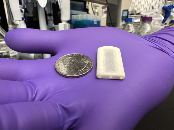 Te małe urządzenie może być przyszłością dla osób po przeszczepach ze względu na cukrzycę typu 1 /Houston Methodist